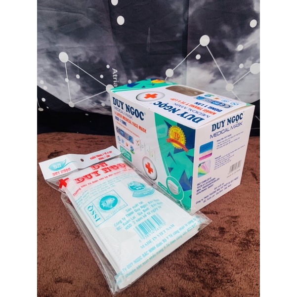 Khẩu Trang Y Tế DUY NGỌC Eco Mask 4 Lớp Kháng Khuẩn  Duy Ngọc Official