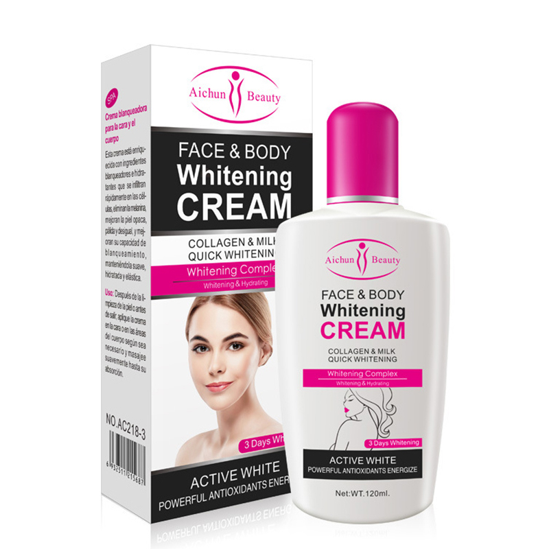 FAVN Bless Collagen Milk Body Cream Skin Whitening Moisturizing Body Lotion Glory