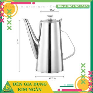 Bình inox vòi dài đựng trà cà phê trong nhà hàng/quán ăn