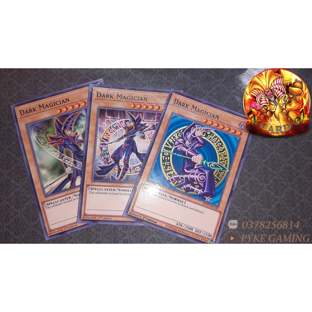 Bài in Yugioh Cán Bóng 2 Mặt Có Sleeves