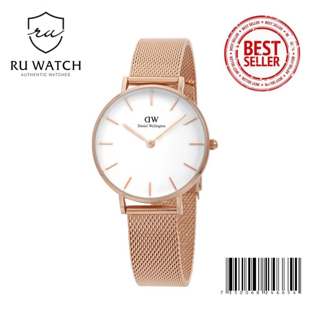 Đồng Hồ Nữ Daniel Wellington Classic Petite Melrose 28mm DW00100219 [RU WATCH]