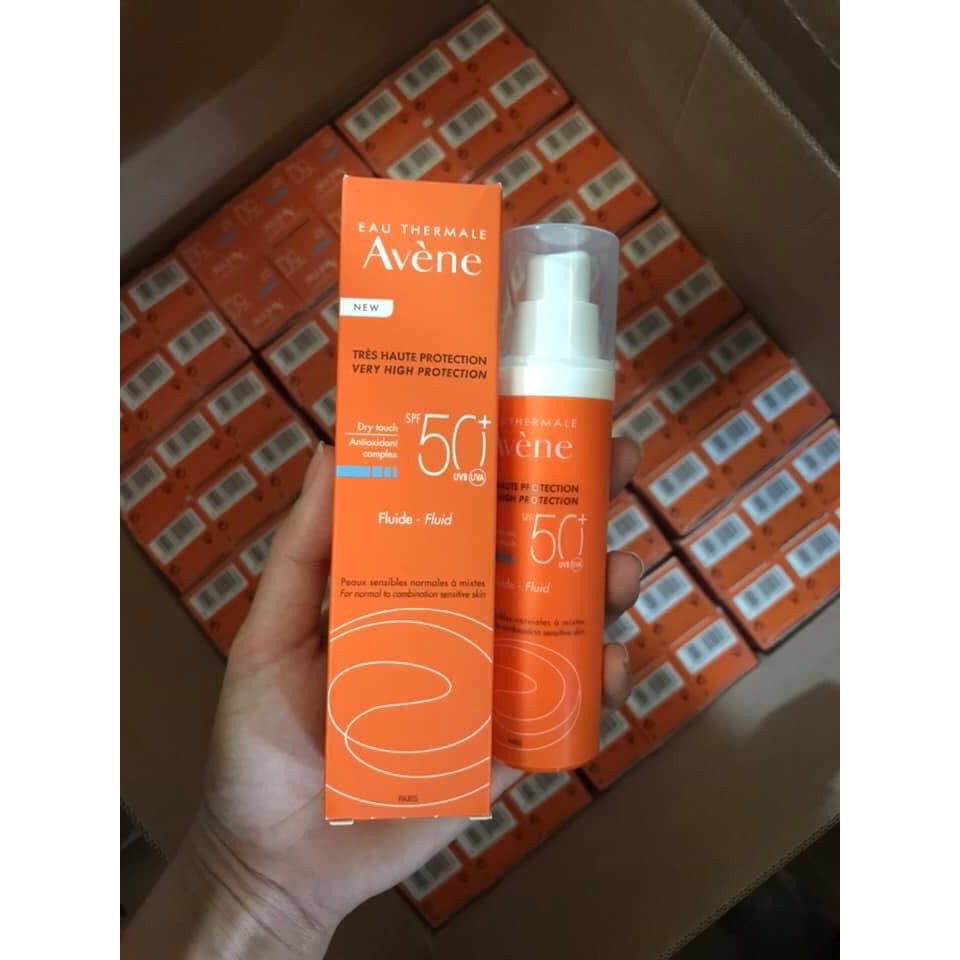 Kem chống nắng Avene Cleanance da dầu mụn / Avene Fluid da thường, hỗn hợp | BigBuy360 - bigbuy360.vn
