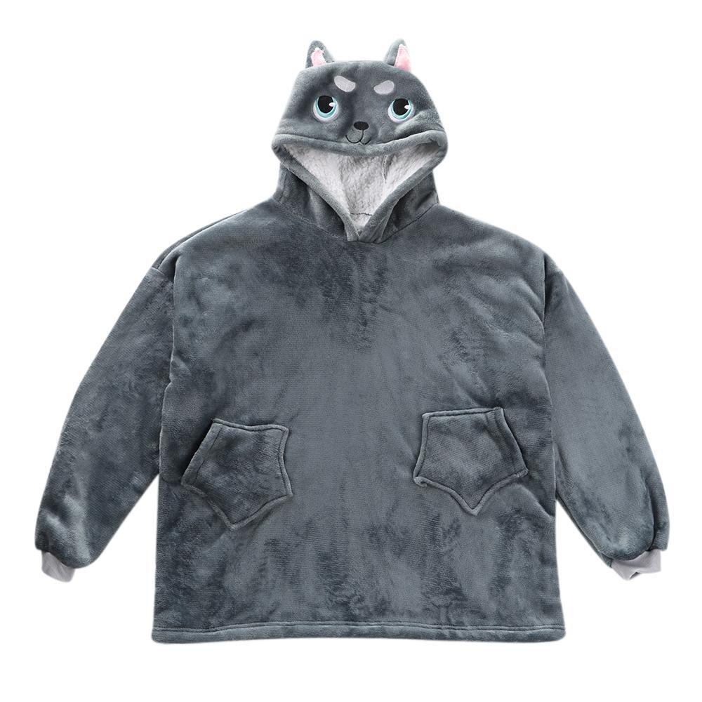 SUENIN Chăn Có Mũ Trùm Oversized Hình Trái Bơ