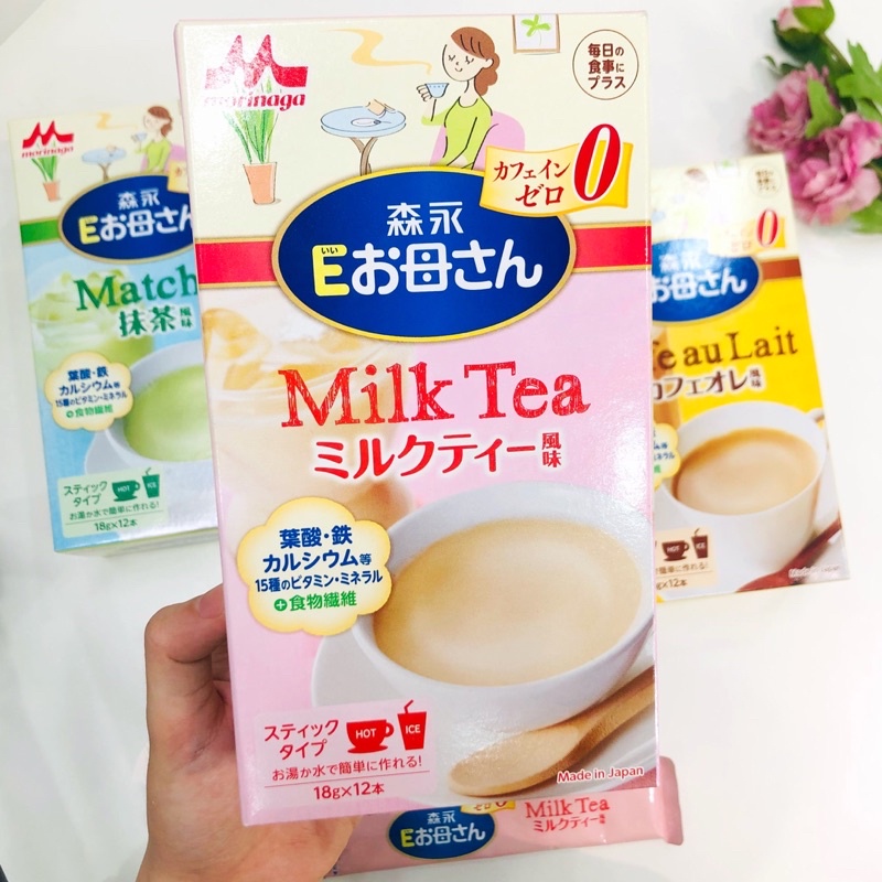 Sữa bầu Morinaga Nhật đủ vị - 12 gói x 18g