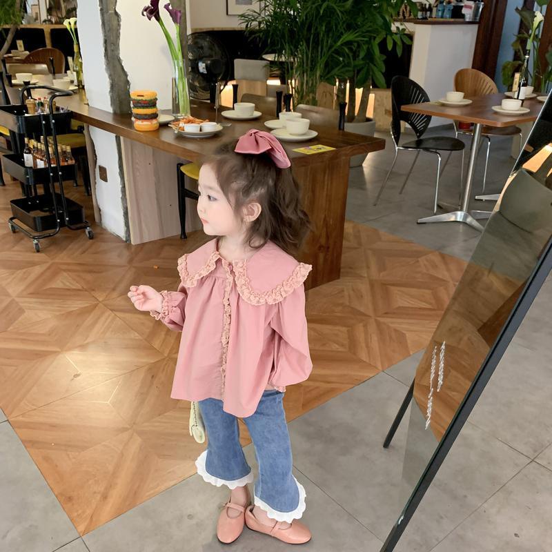 [Hàng Có Sẵn] Set Áo Sơ Mi Dáng Rộng Phong Cách Phương Tây Thời Trang Xuân Thu Cho Nữ