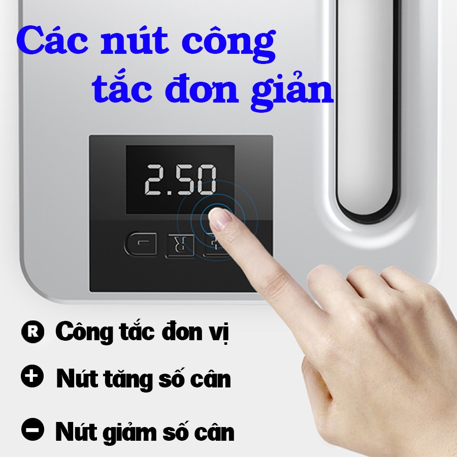 Máy bơm lốp ô tô điện tử Malide thông minh cao cấp tự ngắt khi đầy - Tích hợp màn hình LCD - Thiết kế tinh tế