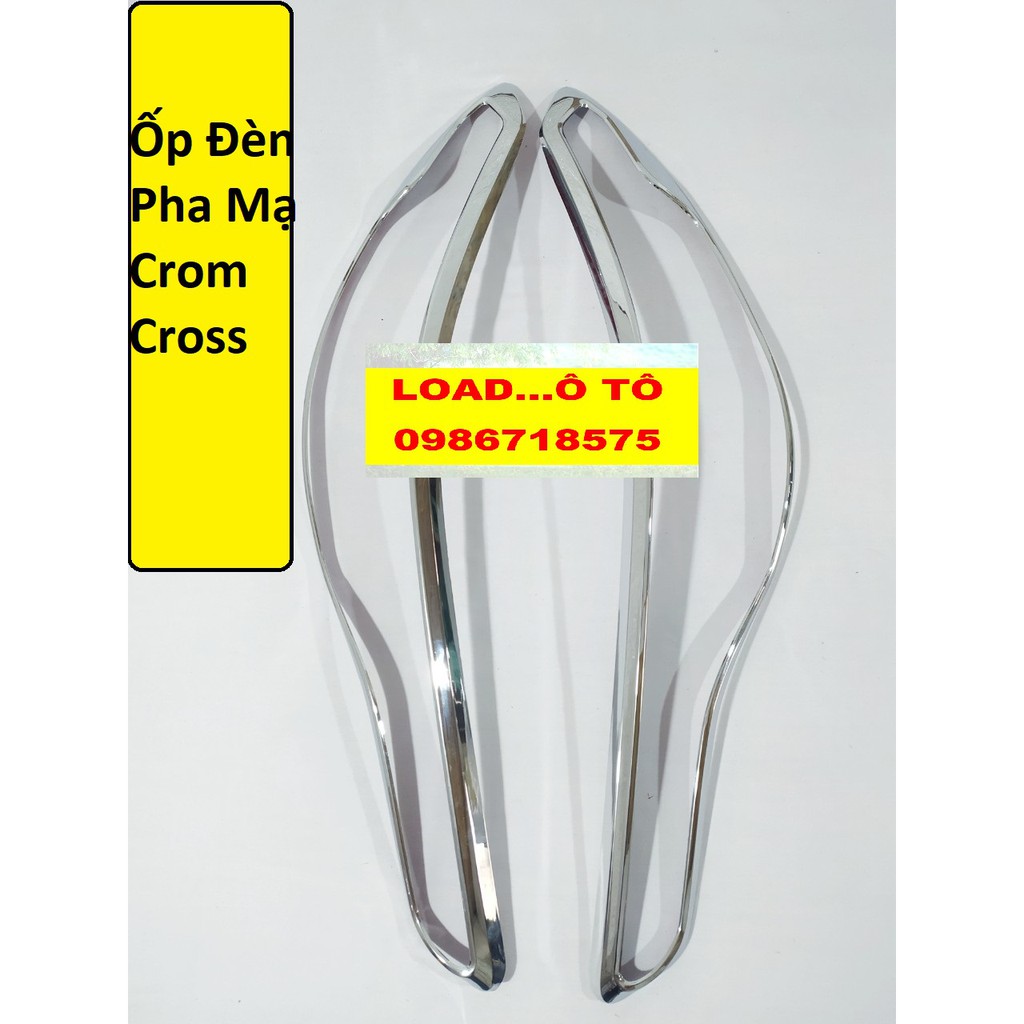 Ốp Viền Đèn Pha Và Hậu Toyota Cross 2023-2020 Mạ Crom cao Cấp