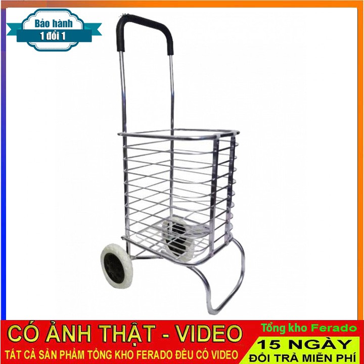 Xe đẩy đi chợ gấp gọn a4