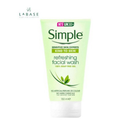 Sữa Rửa Mặt Simple Kind To Skin Refreshing Facial Wash Gel – 150ml XZ