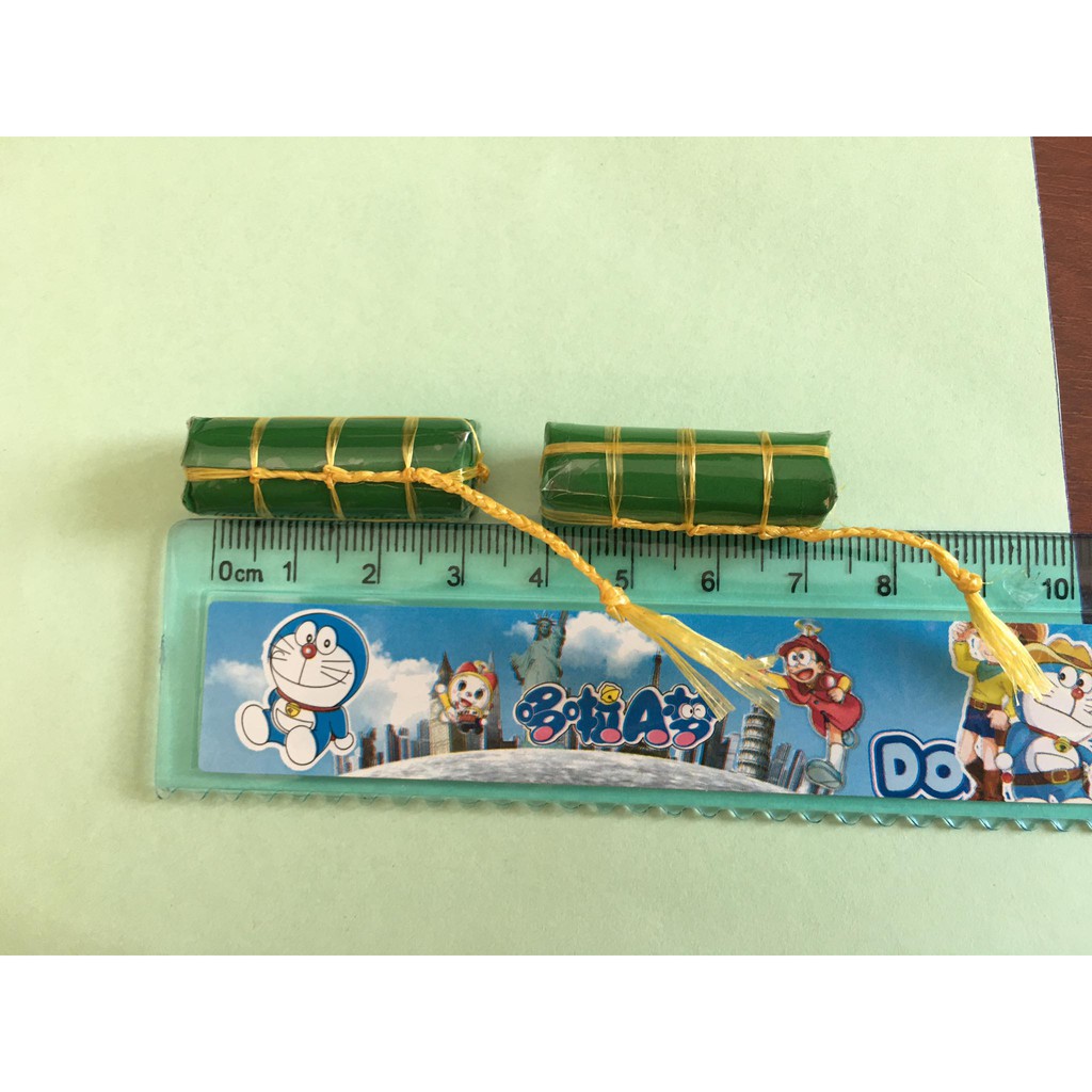 Mô hình mini bánh tét, chưng trang trí, đồ chơi