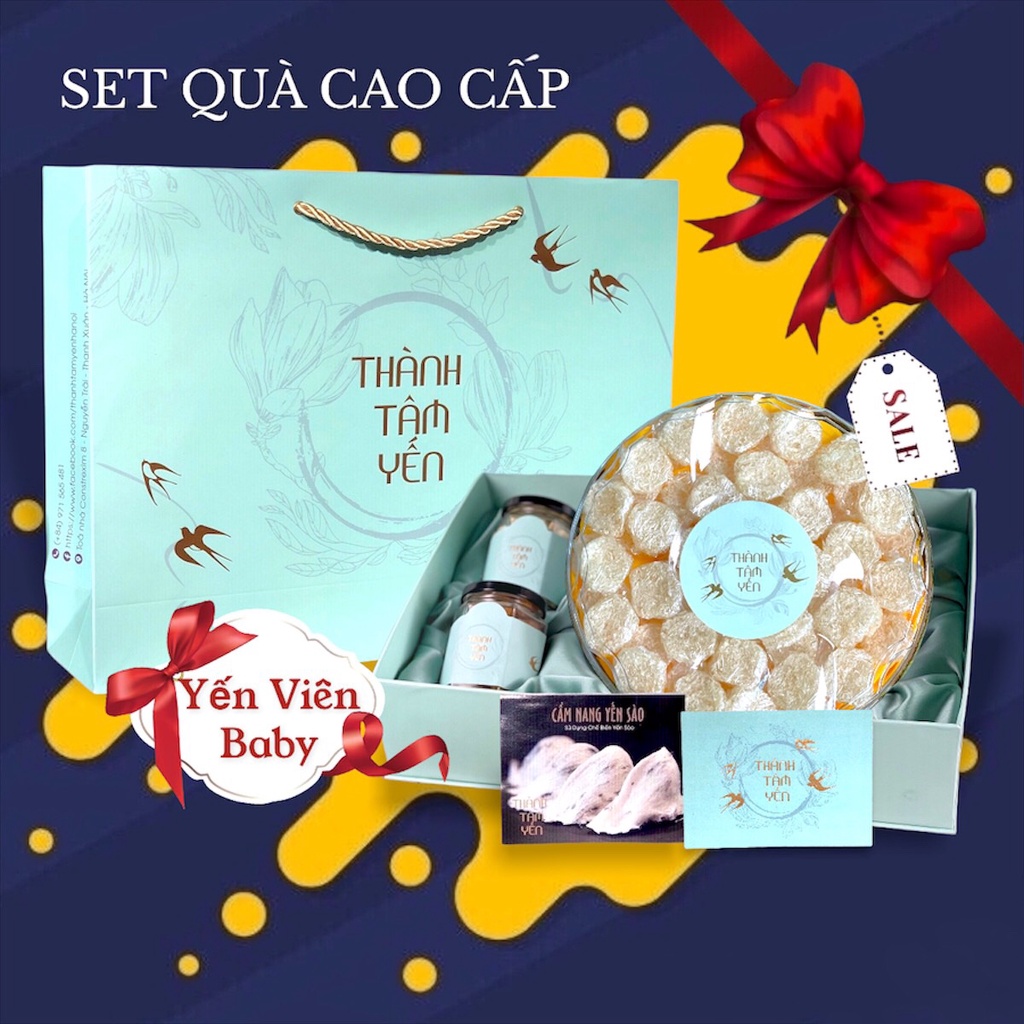 [LOẠI 1] Yến Viên Baby Nguyên Chất (50gr-100gr)Quà Tặng