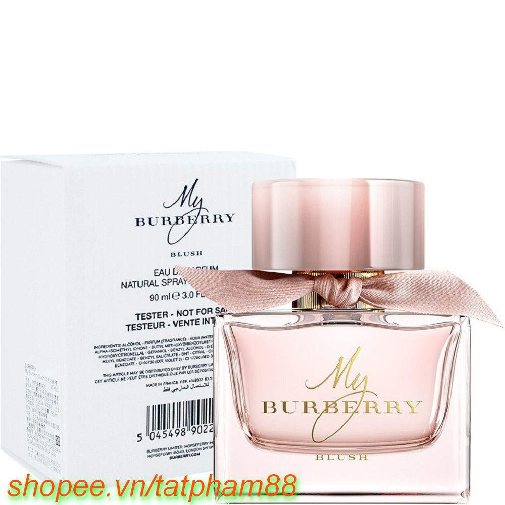 Nước Hoa Nữ Tester 90ml Burberry My Burberry Blush, tatpham88 Chất Lượng Tạo Nên Niềm Tin.