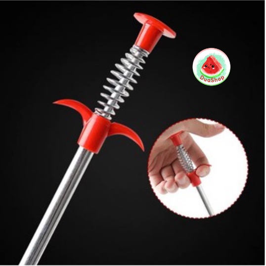 Cây Gắp Rác Thông Cống Siêu Tiện Lợi NHIỀU SIZE - Dụng Cụ Thông Tắc Bồn Cầu - Que Móc Rác Thần Thánh Duashop