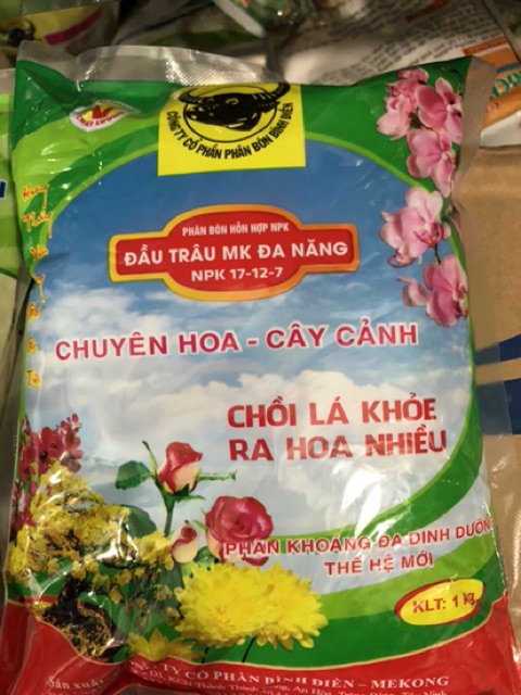 Phân bón đầu trâu NPK các loại / Chuyên Hoa - Cây Cảnh / Rau màu