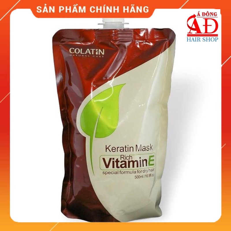 [+Tặng mũ trùm] DẦU HẤP Ủ DƯỠNG TÓC PHỤC HỒI COLATIN KERATIN COLLAGEN VITAMIN E