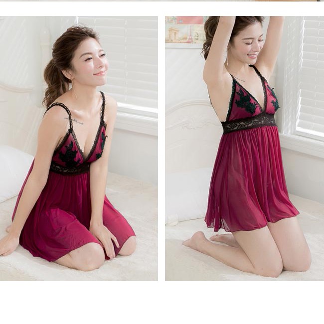 Váy ngủ siêu gợi cảm - đầm ngủ đẹp, đồ mặc nhà nữ VNS308 | BigBuy360 - bigbuy360.vn