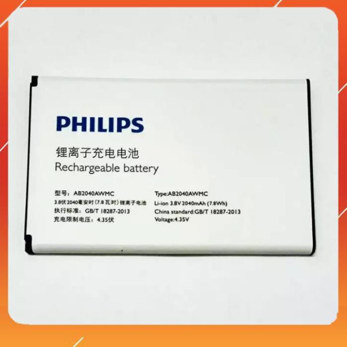 [BÁN CHẠY] PIN PHILIP S398 AB2040AWMC ZIN HÃNG