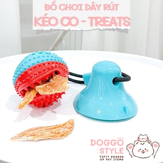 Đồ Chơi Dây Rút Kéo Co Thích Hợp Cho Chó Lớn Loại 1 Đầu Hít Siêu Bền