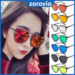 Kính Mát Mắt Mèo Tròng Gương Chống Tia UV