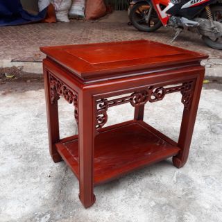 Đôn gụ hình chữ nhật 35x50 cm