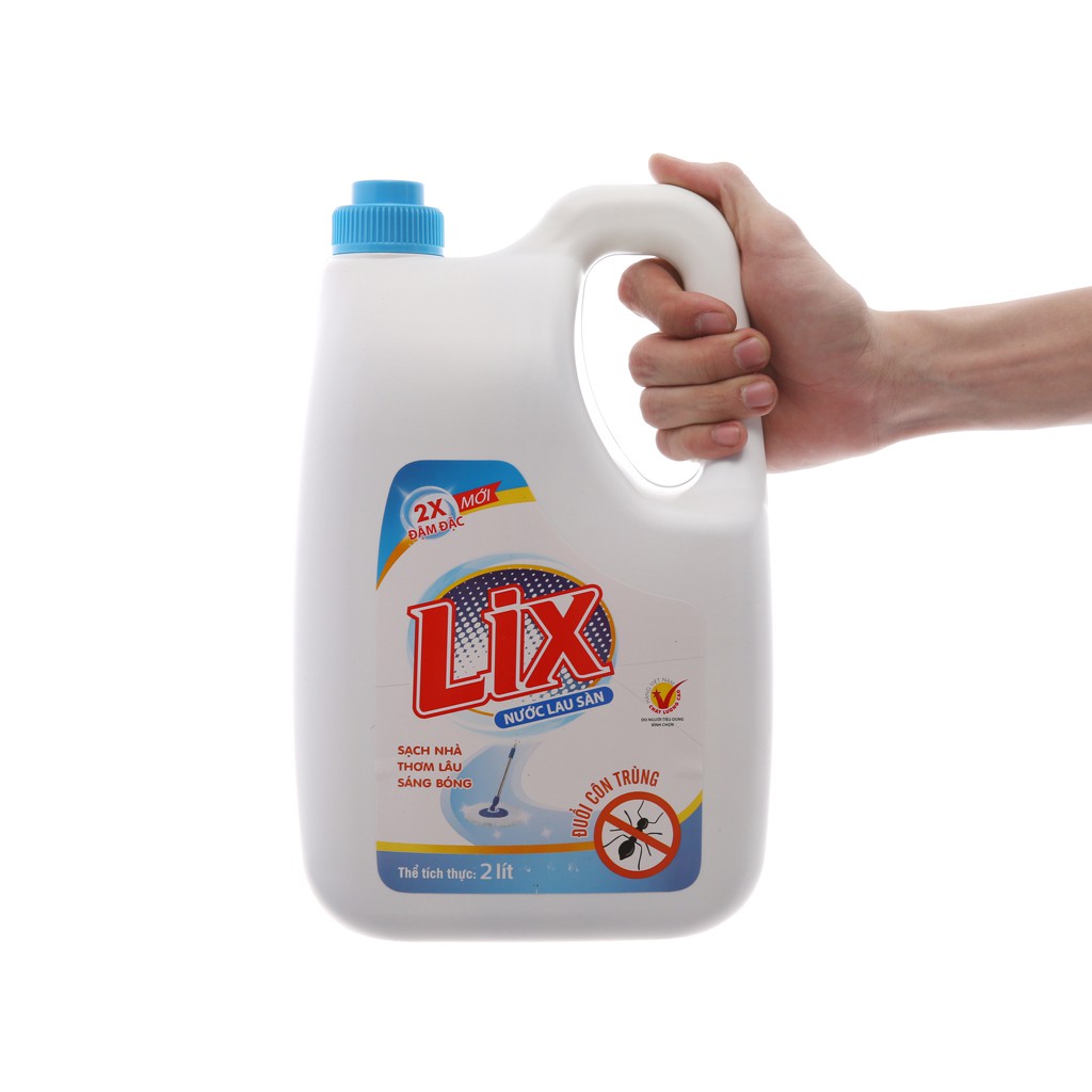 Nước Lau sàn LIX Đuổi Côn Trùng Chai 2L - NLS2