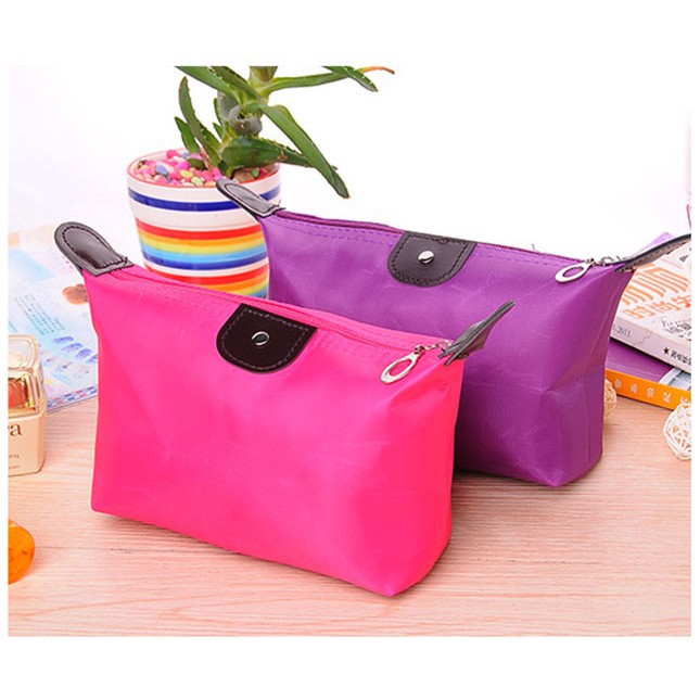 Túi dựng mỹ phẩm MÀU TRƠN