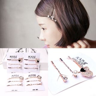 Sét 3 kẹp tóc hàn quốc
