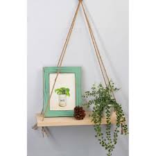 Kệ Treo Tường Dây Thừng Phong Cách HÀN QUỐC KUTE xinh xắn, tặng kèm dây thừng kích thước 10x30