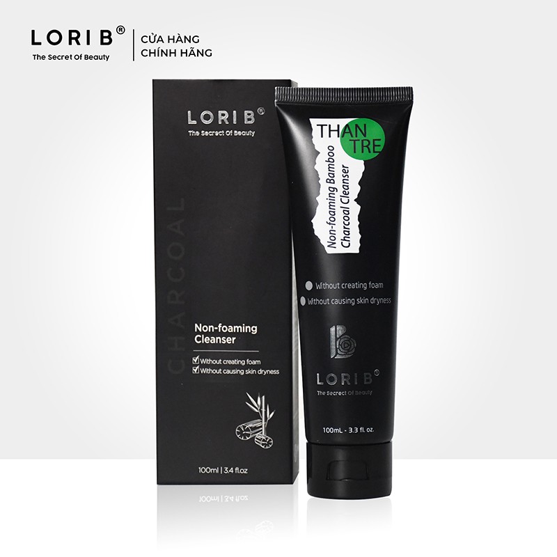 Sữa Rửa Mặt Than Tre Không Bọt LoriB 100ml | BigBuy360 - bigbuy360.vn
