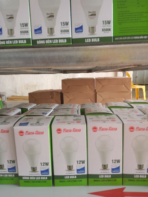 Bóng đèn Led Buld tiết kiệm điện thương hiệu rạng đông.  9 đến 50w