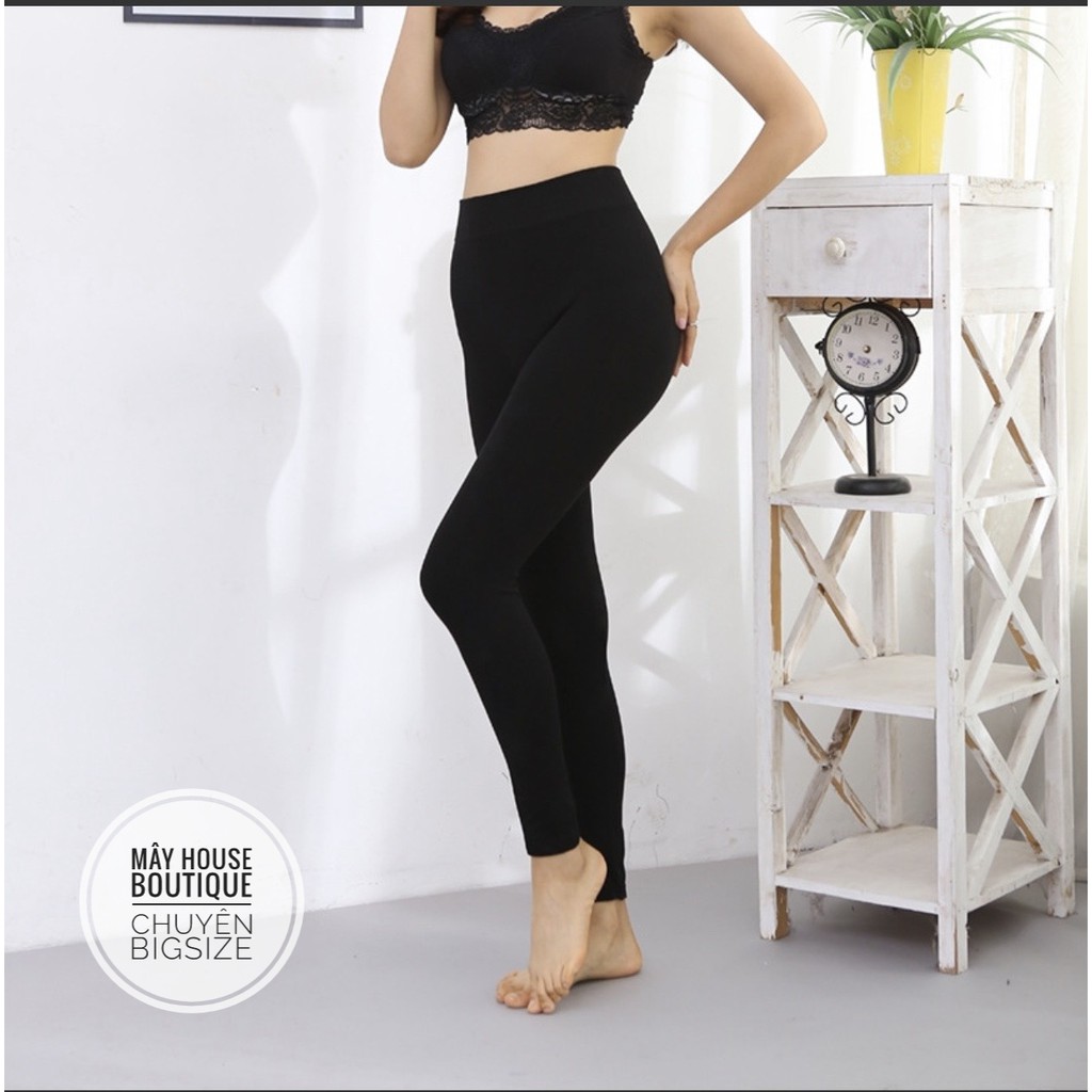 Quần Legging Ngố Bigsize 50 - 110kg Cho Nàng Béo Múp