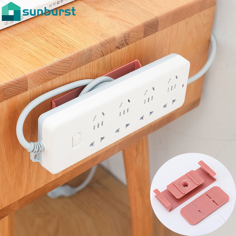 Giá Đỡ Ổ Cắm Điện Treo Tường Không Đục Lỗ Đa Năng Có Thể Tháo Rời