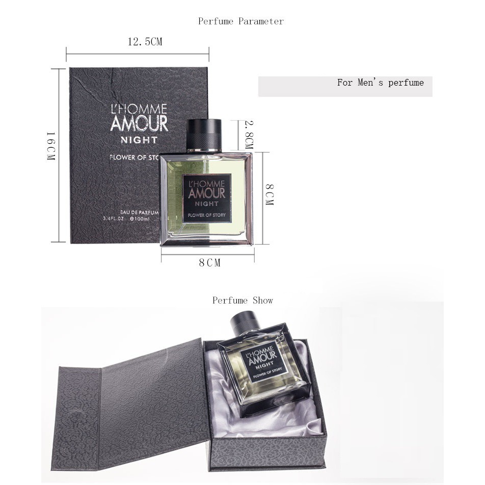 [ Siêu Phẩm ] Nước Hoa Nam Cao Cấp L'homme Amour Night 100ml Hương Thơm Thanh Mát Cuốn Hút Say Đắm Lòng Nàng | BigBuy360 - bigbuy360.vn