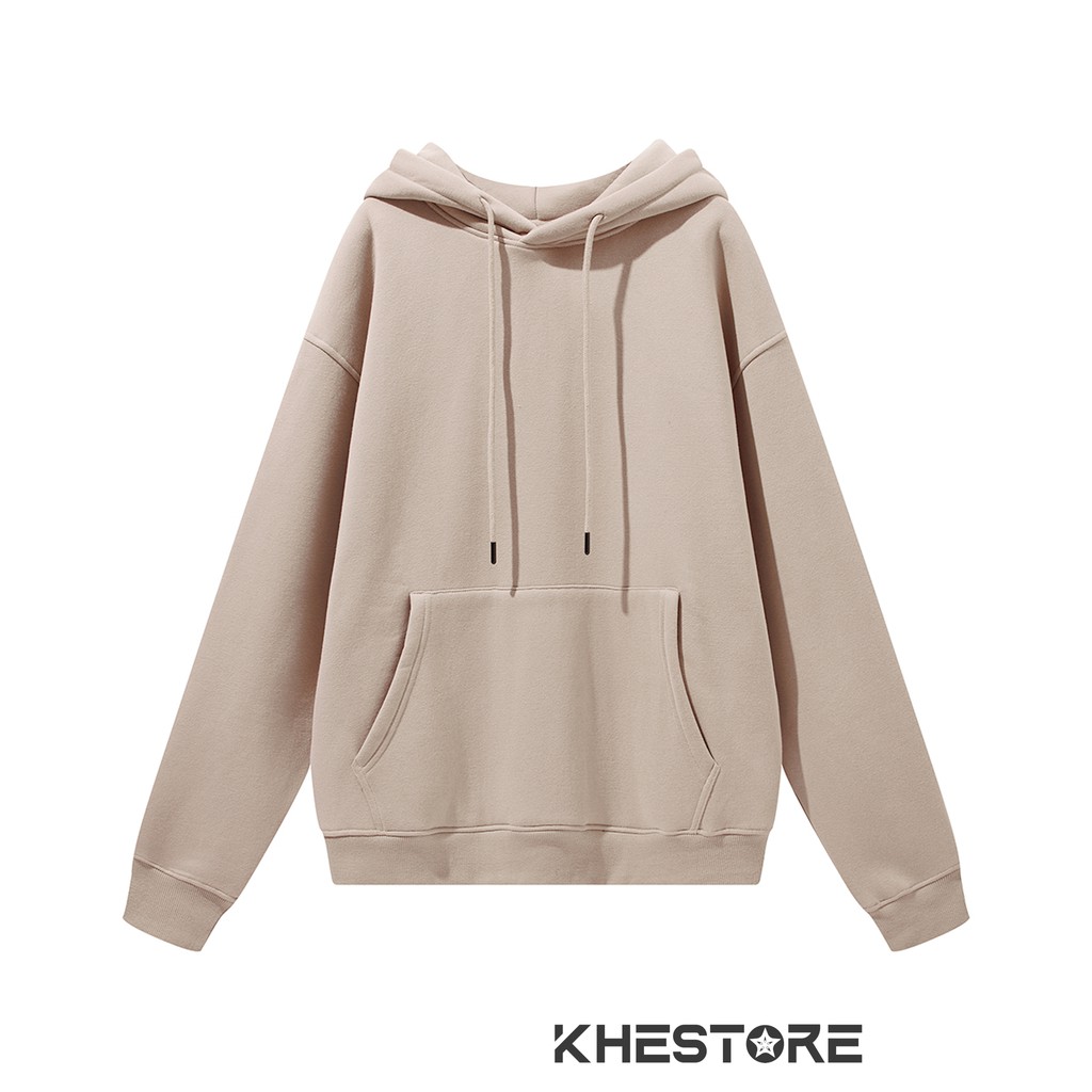 Áo Hoodie Trơn Basic Khestore 2622 , Áo Hoodie Nam Nữ From Rộng , Hoodie nỉ bông | BigBuy360 - bigbuy360.vn