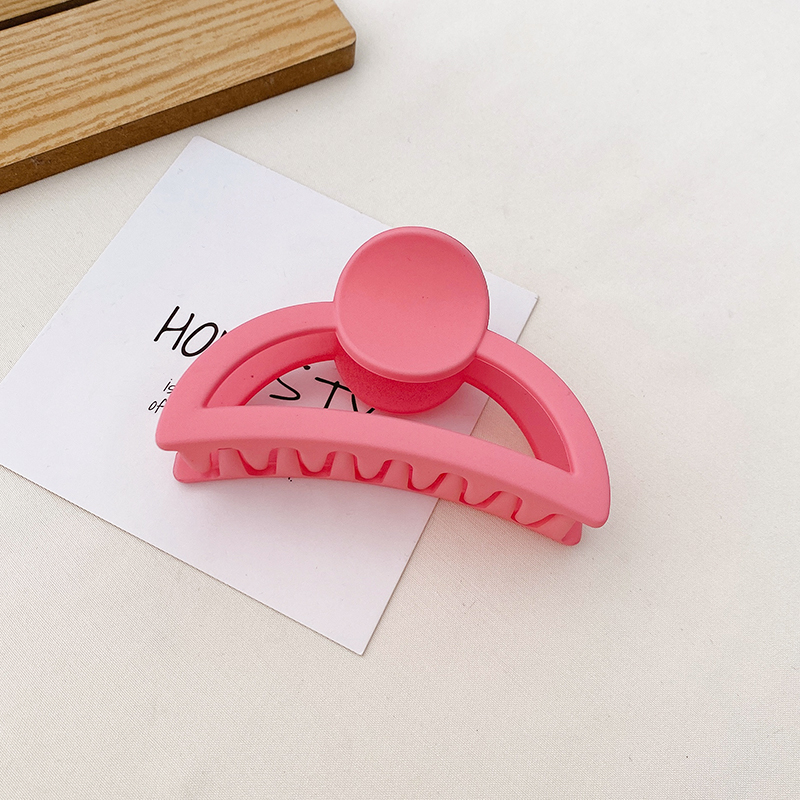 Kẹp Tóc Màu Trơn Phong Cách Hàn Quốc Xinh Xắn Cho Nữ Giới