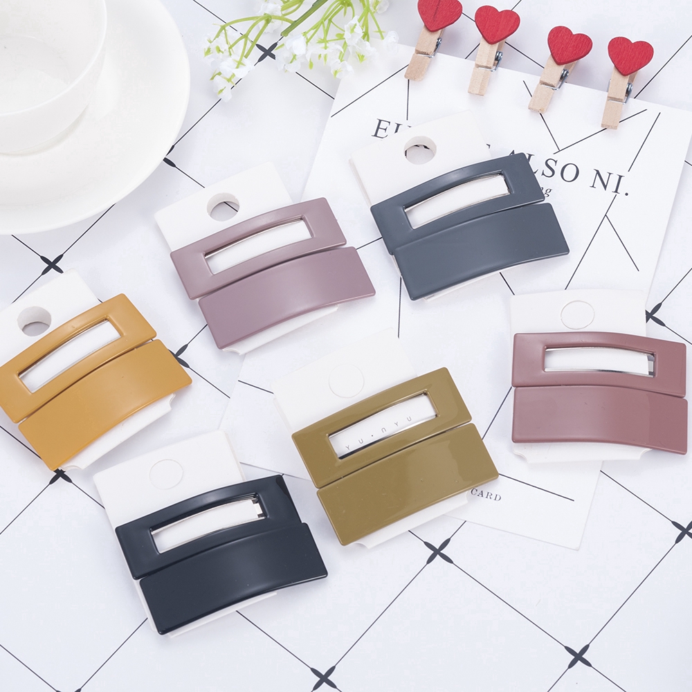 Kẹp tóc tạo hình đơn giản xinh xắn cho nữ