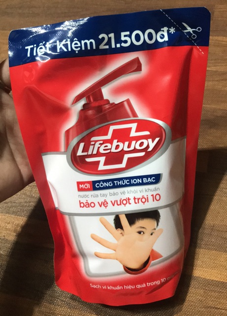 Túi nước rửa tay Lifebuoy bảo vệ vượt trội 450g