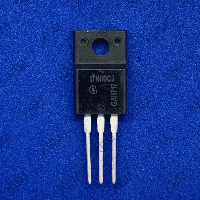 MOSFET 17n80c3