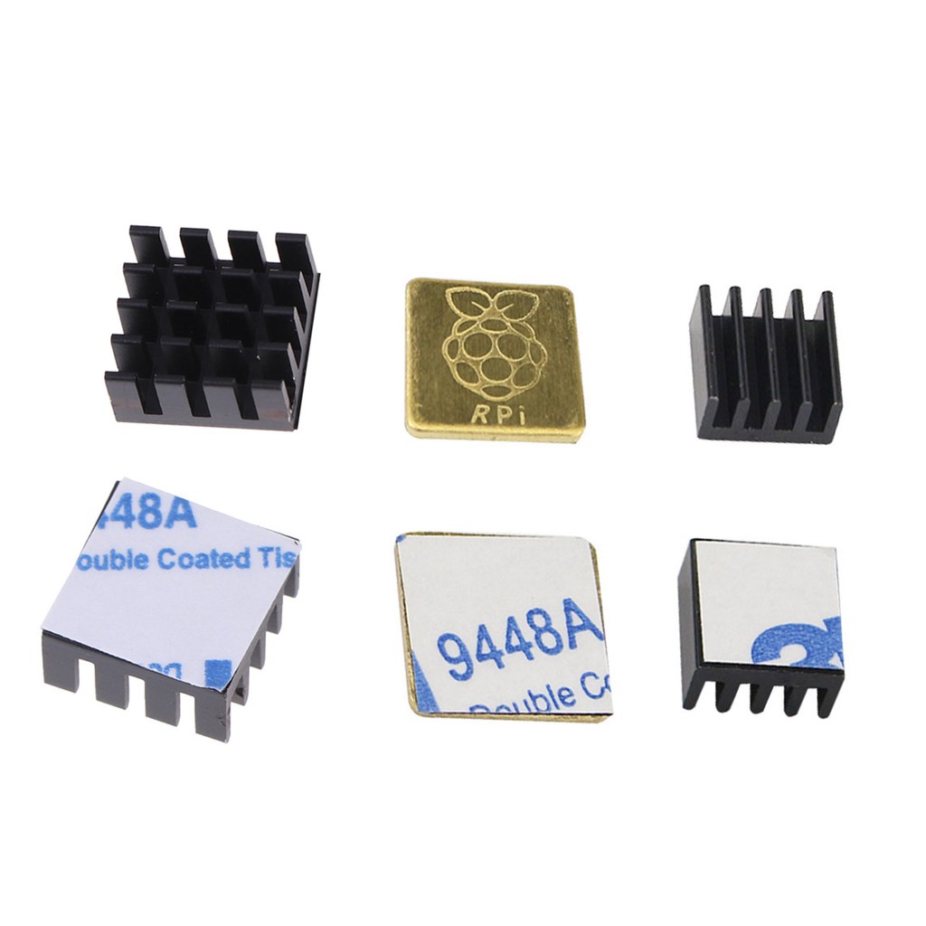 Set 3 miếng tản nhiệt dành cho Raspberry Pi 3 Model B