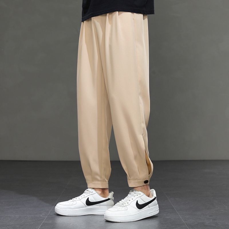 Quần Dài Thể Thao Vải Lụa Mát Thời Trang Cao Cấp Cho Nam