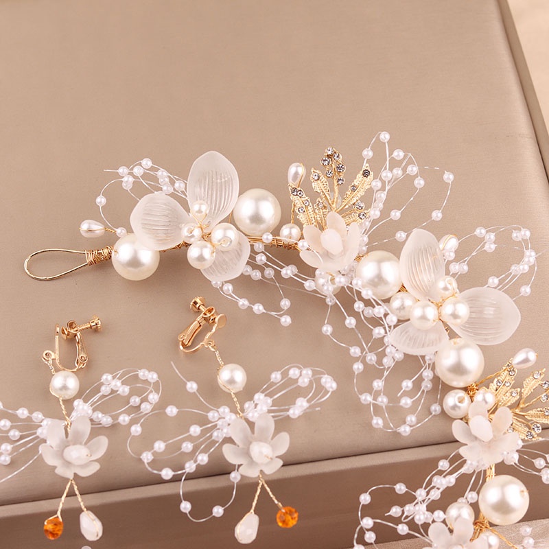 Vương Miện Công Chúa Đính Hoa Cho Bé Gái