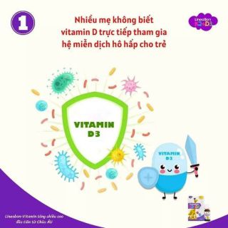 Vitamin tăng chiều cao LINEABON D3 K2
