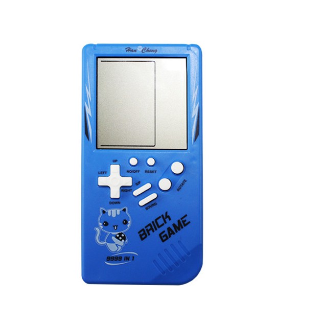 Máy chơi game xếp gạch Han Cheng 2021 - Màn hình 3.5 inch độ tương phản cao, cập nhật 23 game mới