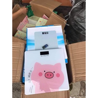 Cân Điện tử chạy bằng Pin Heo Hồng kute