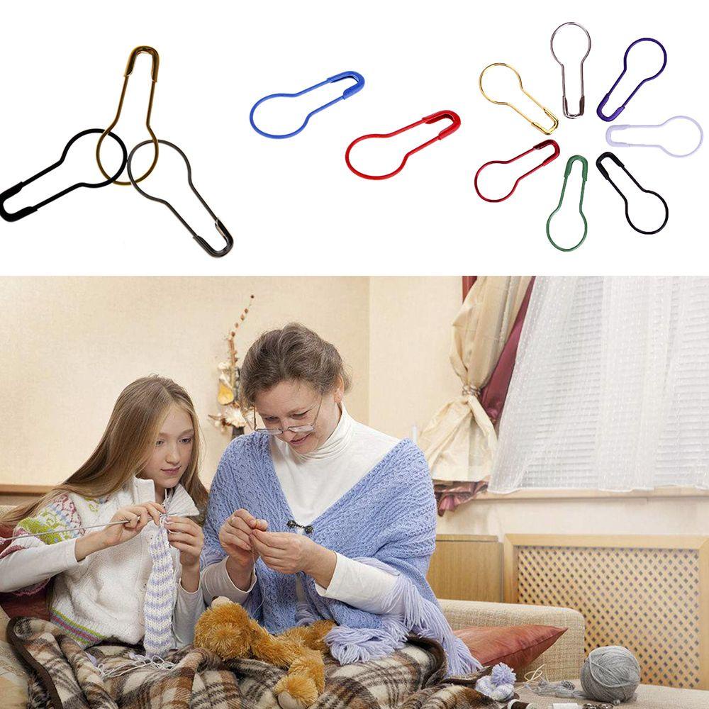 GOGOUP Set 100 Phụ Kiện Đan Len Thủ Công