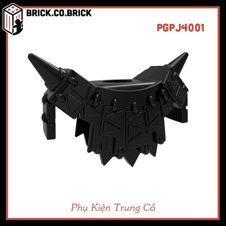 Phụ Kiện MOC Giáp Trung Cổ Đồ Chơi Lắp Ráp Mô Hình Nhân Vật Minifigure PGPJ4001-PGPJ4006