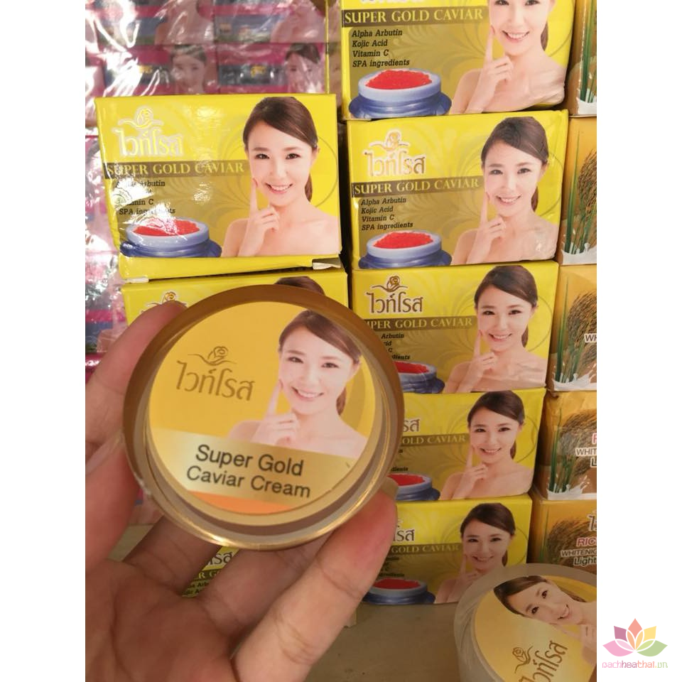 Dưỡng trắŉg da ṫrị ņám Super Gold Caviar Cream (Thái Lan)