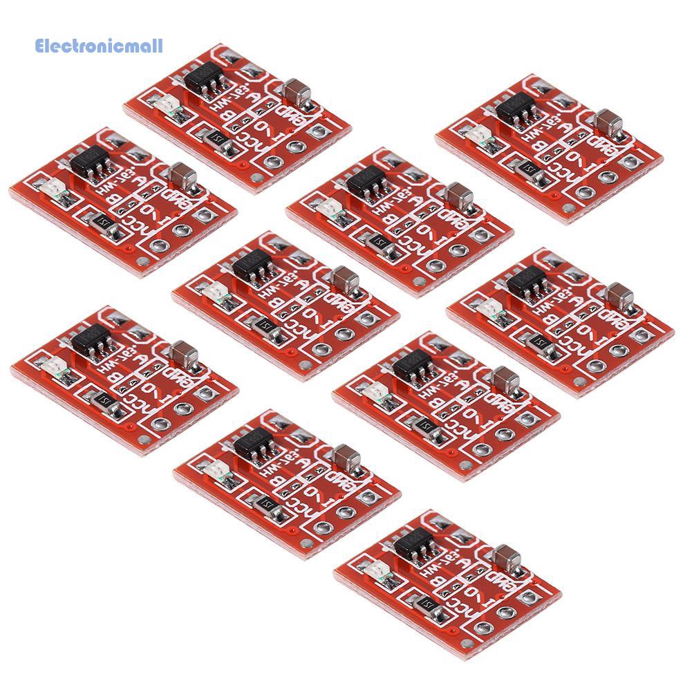 Set 10 Mô Đun Công Tắc Cảm Ứng Tự Khóa Ttp223 Chuyên Dụng