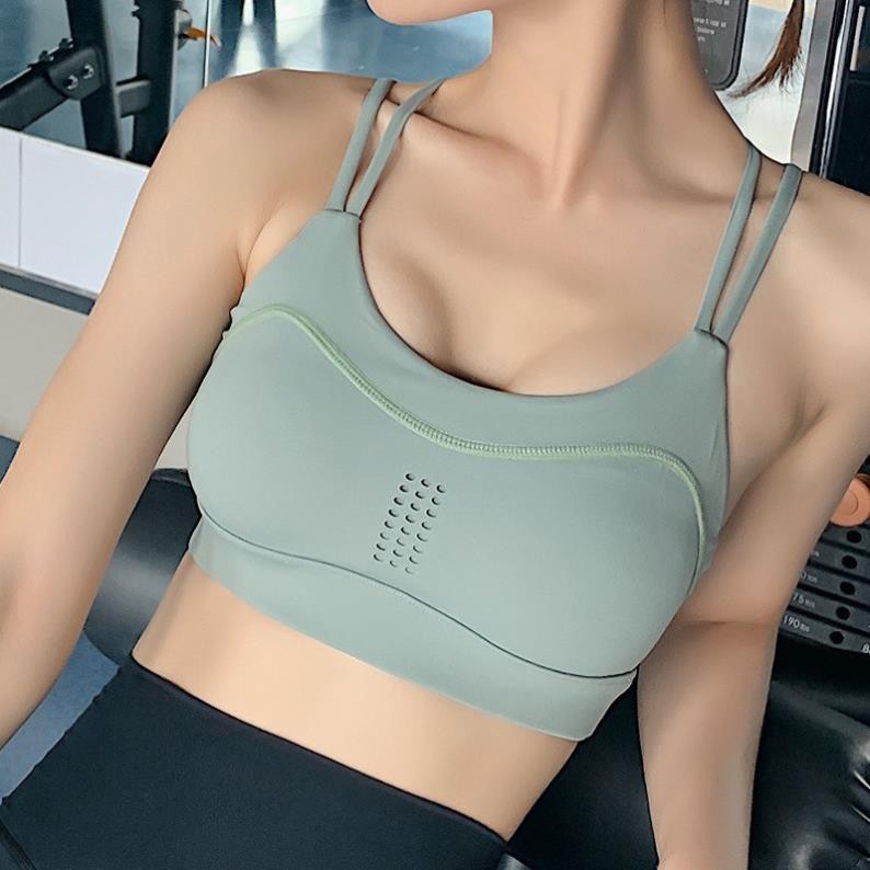 ÁO THỂ THAO NỮ FREESHIP ÁO BRA TẬP YOGA CAO CẤP CHÉO LƯNG AMY BRA A043