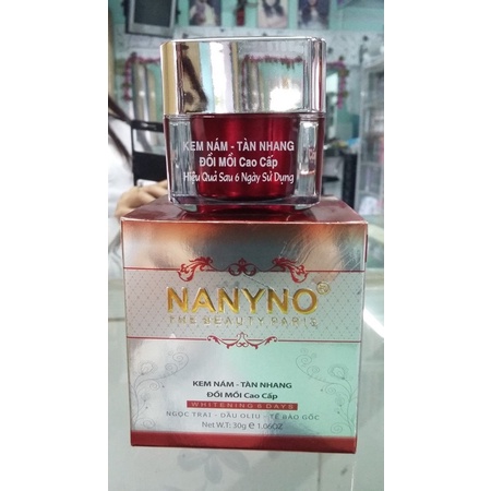 Kem NANYNO nám - tàn nhang - đồi mồi (cao cấp)